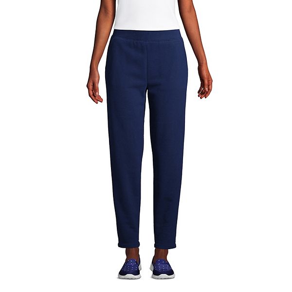 Petite Lands' End Serious Sweats Ankle Sweatpants