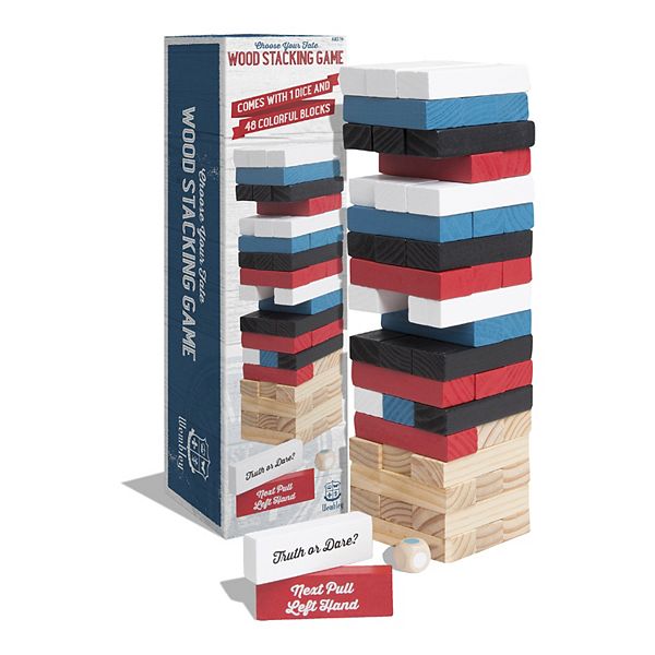 Wembley Wood Block Stacking Game