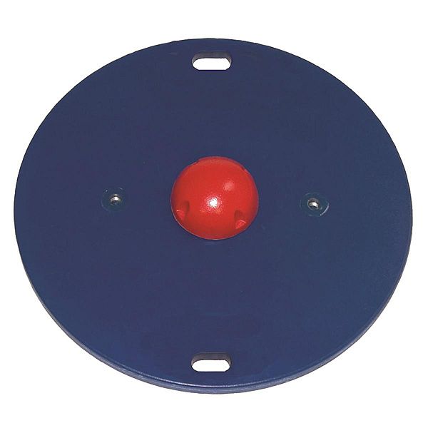 Cando 102021 16 in. Balance Combo Circular Wobble & Rocker Board, Red