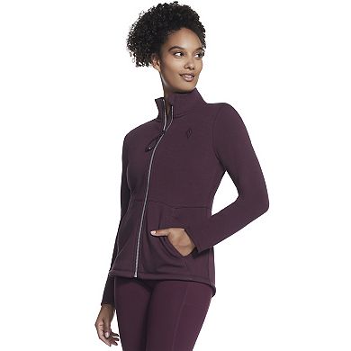 Women's Skechers® GOLounge Essential Mockneck GOSnuggle Jacket