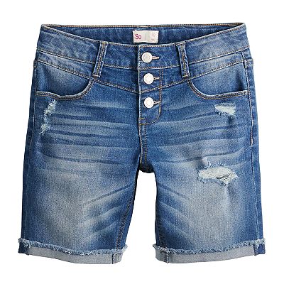 Kohls girls jean shorts store