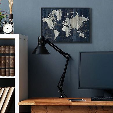 Stupell Home Decor Antique World Map Wall Art