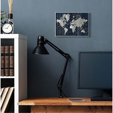 Stupell Home Decor Antique World Map Wall Art