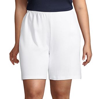 Plus Size Lands' End Sport Knit Pull-On Shorts
