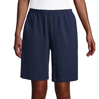 Petite Lands' End Sport Knit Pull-On Shorts