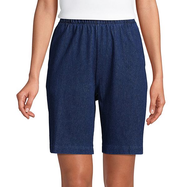 Petite Lands' End Sport Knit PullOn Shorts