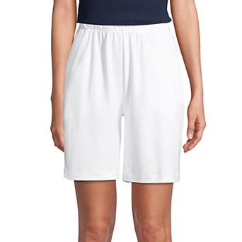 Petite Lands' End Sport Knit Pull-On Shorts