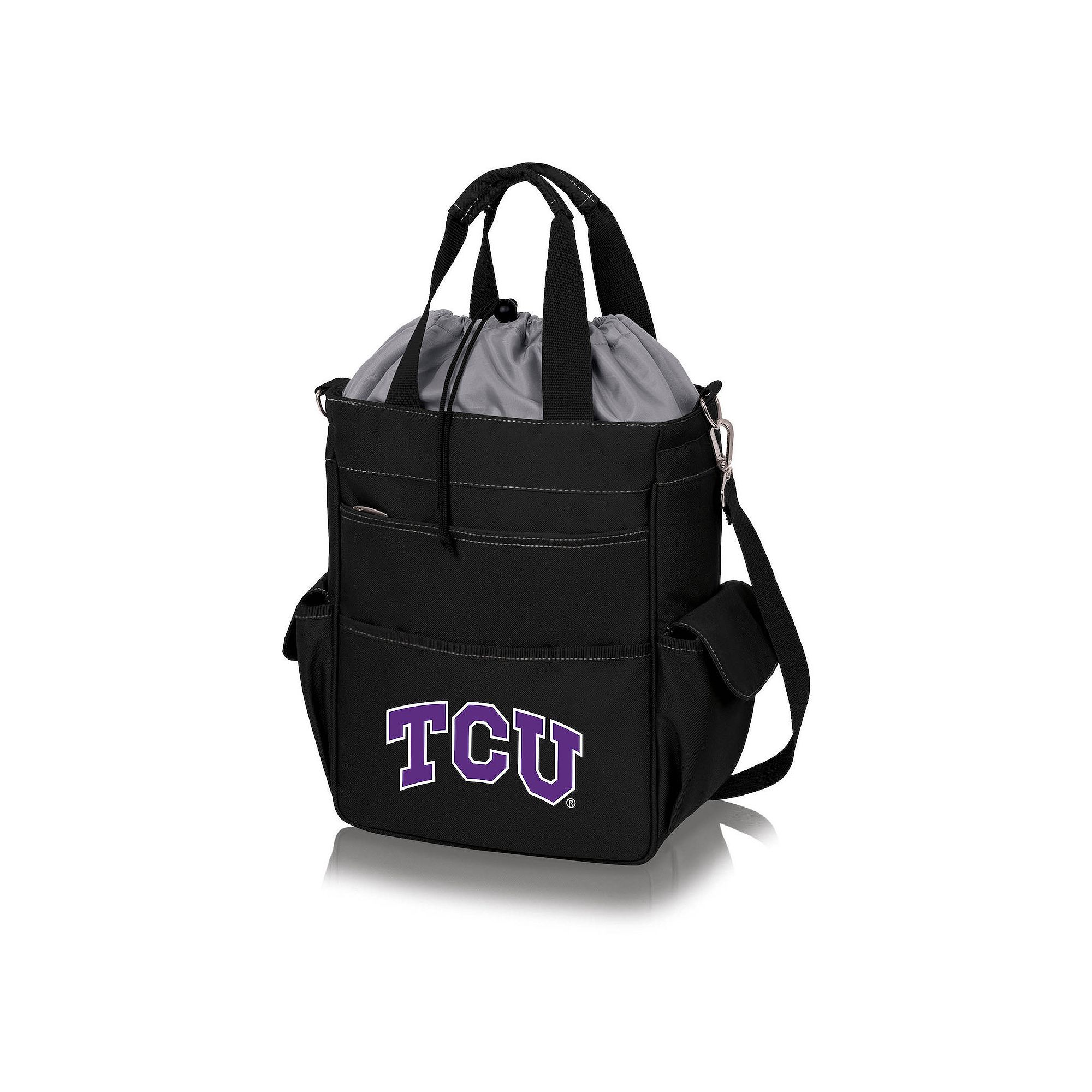 Picnic Time TCU Horned Frogs Activo Cooler Tote Bag, Black