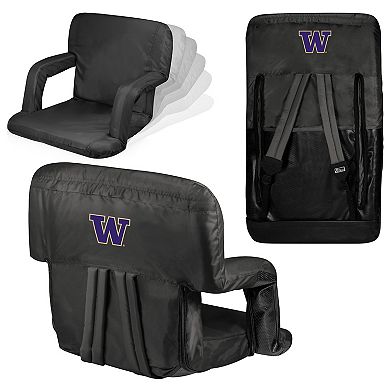 Picnic Time Washington Huskies Ventura Reclining Stadium Seat
