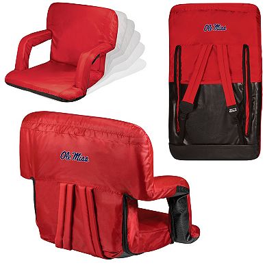 Picnic Time Ole Miss Rebels Ventura Reclining Stadium Seat