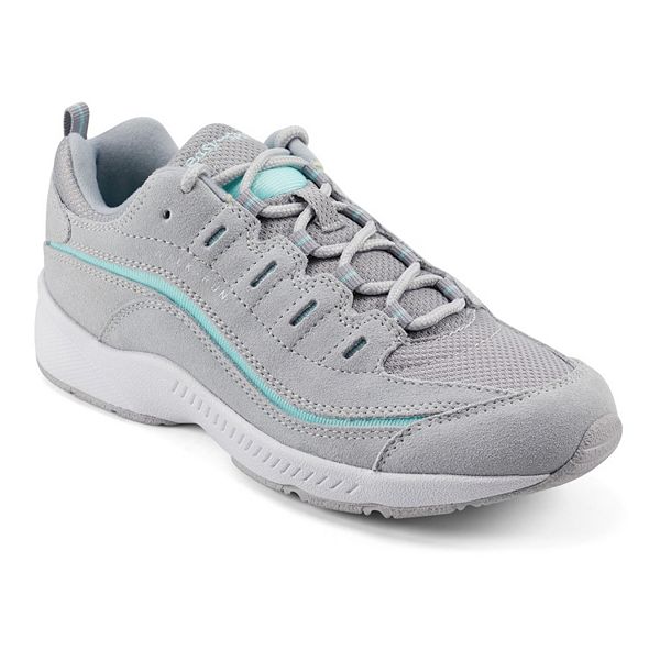 Easy Spirit Romy Women's Fashion Walking Sneakers - Gray Aqua (5)