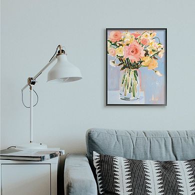 Stupell Home Decor Pastel Spring Flowers Wall Art