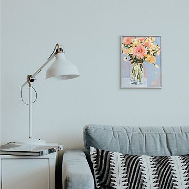 Stupell Home Decor Pastel Spring Flowers Wall Art