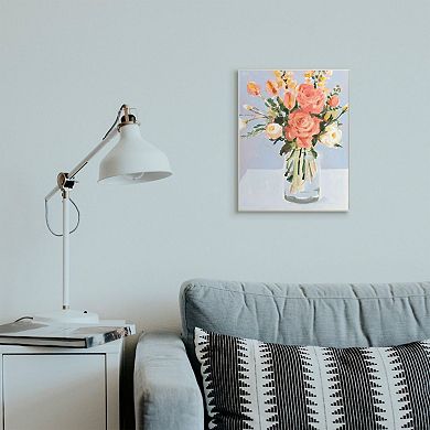 Stupell Home Decor Blushing Tulip & Rose Bouquet Wall Art