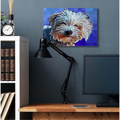 Stupell Home Decor Bichon Dog Canvas Wall Art