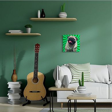 Stupell Home Decor Pug Portrait Canvas Wall Art