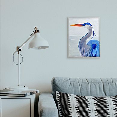 Stupell Home Decor Pelican Gray Framed Wall Art