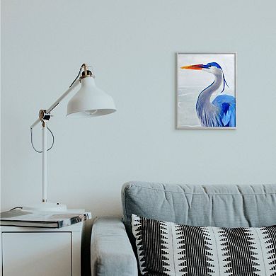 Stupell Home Decor Pelican Gray Framed Wall Art