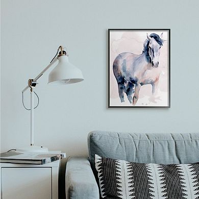 Stupell Home Decor Americana Horse Framed Wall Art