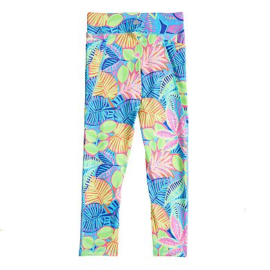 Girls 7-20 Tek Gear® High-Waisted Side Pocket 7/8 Leggings in Regular & Plus