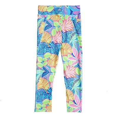 Girls 7-20 Tek Gear® High-Waisted Side Pocket 7/8 Leggings in
