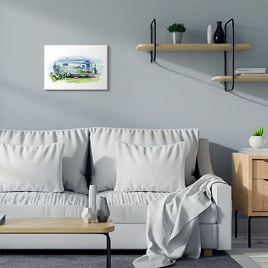 Stupell Home Decor Camping Trailer Plaque Wall Art