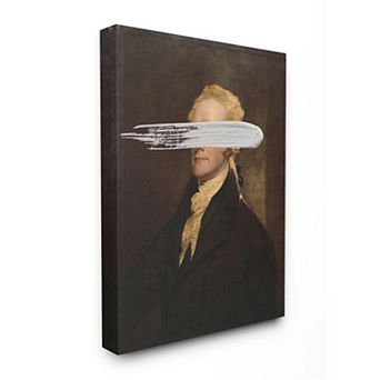 Stupell Home Decor Paint Hamilton Canvas Wall Art