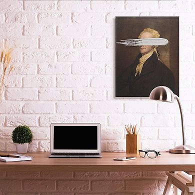 Stupell Home Decor Paint Hamilton Canvas Wall Art