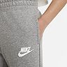Girls 7-16 Nike French-Terry Fitted Pants