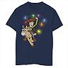 Disney / Pixar's Toy Story Boys 8-20 Woody Christmas Light Lasso Graphic Tee