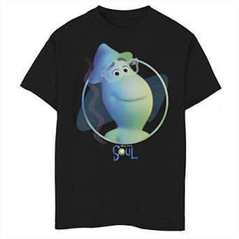 Disney / Pixar's Soul Boys 6-20 Joe Soul Circle Portrait Graphic Tee