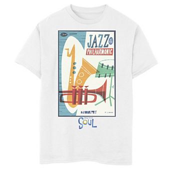 Disney / Pixar's Soul Boys 6-20 Jazz Philharmonic Poster Graphic Tee