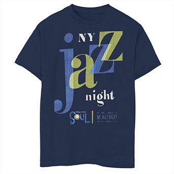 Disney / Pixar's Soul Boys 6-20 NY Jazz Night Logo Graphic Tee