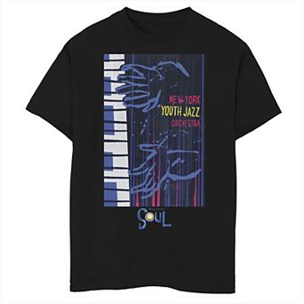 Disney / Pixar's Soul Boys 8-20 New York Jazz Orchestra Poster Graphic Tee
