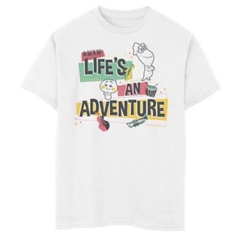 Disney / Pixar's Soul Boys 8-20 Life's An Adventure Graphic Tee