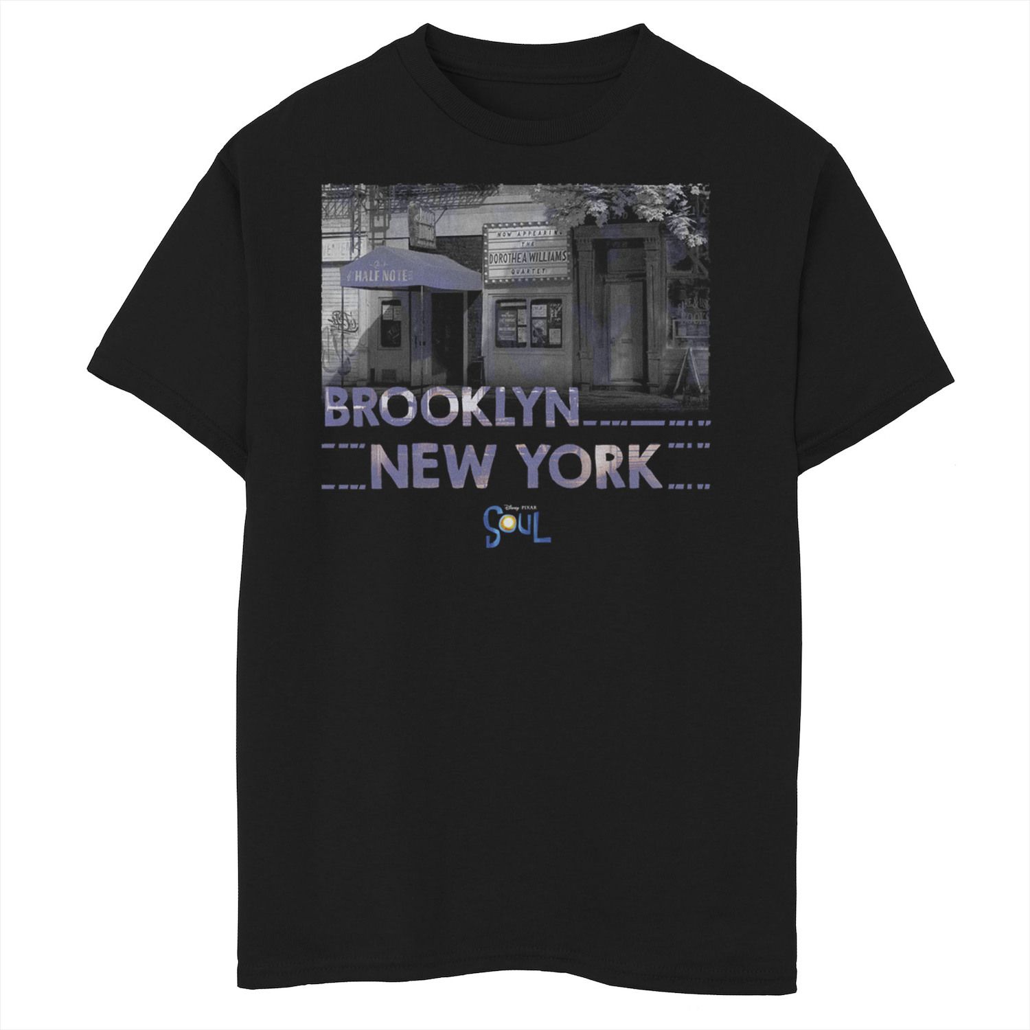 Image for Disney / Pixar 's Soul Boys 8-20 Brooklyn New York The Half Note Portrait Graphic Tee at Kohl's.
