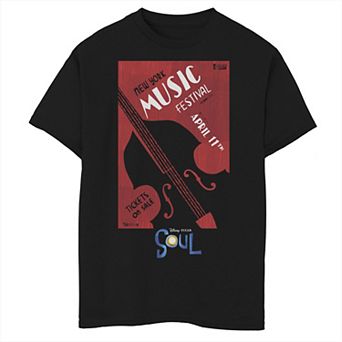 Disney / Pixar's Soul Boys 8-20 New York Music Festival April 11th Poster Graphic Tee