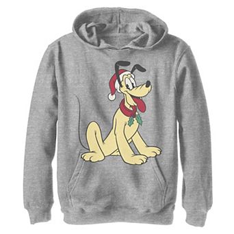 Disney's Pluto Boys 8-20 Classic Christmas Portrait Graphic Fleece Hoodie
