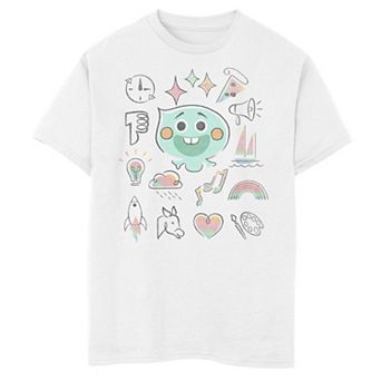 Disney / Pixar's Soul Boys 6-20 Personality Grid Graphic Tee