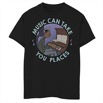 Disney / Pixar's Soul Boys 6-20 Joe Music Can Take You Places Graphic Tee