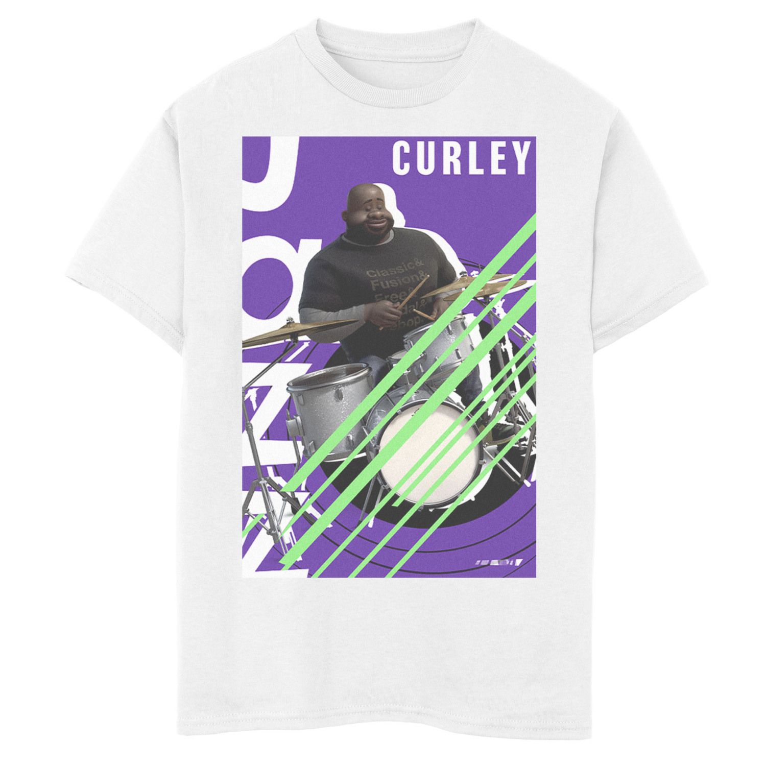 Image for Disney / Pixar 's Soul Boys 8-20 Curley Jazz Poster Graphic Tee at Kohl's.