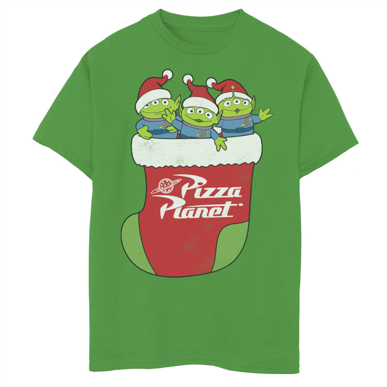 Image for Disney / Pixar 's Toy Story Boys 8-20 Pizza Planet Aliens In Stocking Graphic Tee at Kohl's.