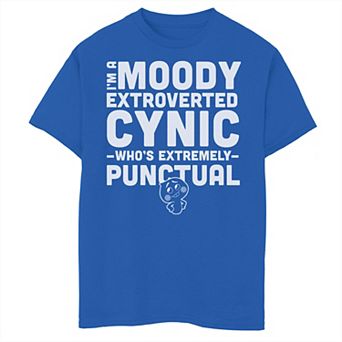 Disney / Pixar's Soul Boys 6-20 Moody Extroverted Cynic Extremely Punctual Graphic Tee