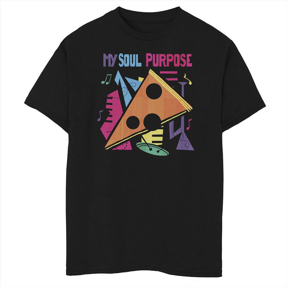 Disney Pixar's Soul Boys 8-20 My Soul Purpose Pizza Graphic Tee