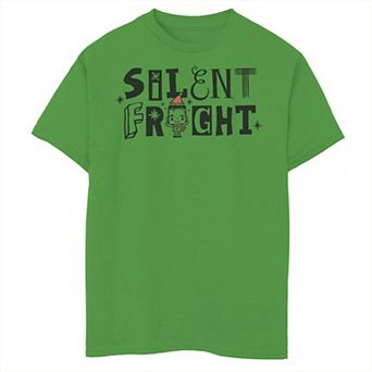 Boys 8-20 Universal Monsters Christmas Frankenstein Silent Fright Graphic Tee