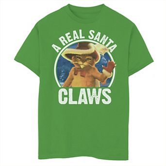 Boys 8-20 DreamWorks Shrek A Real Santa Claws Graphic Tee