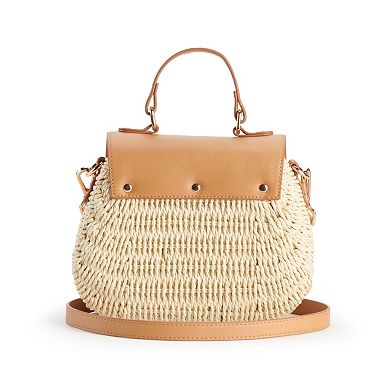 LC Lauren Conrad Structured Shoulder Bag