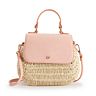LC Lauren Conrad Structured Shoulder Bag