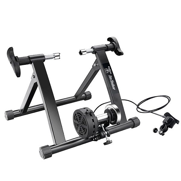 Exercise Bike Trainer - Indoor Bicycle Training Stand With Quiet 5-Level Magnetic Resistan