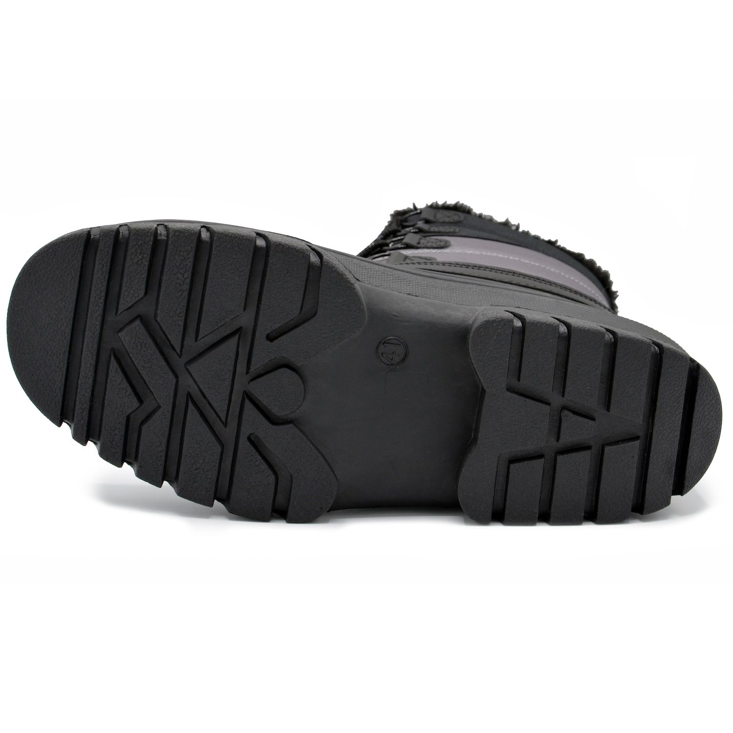 Polar Range Men Decker Cold Weather Waterproof Snow Boots Size US 12M Black Amazon.com | POLAR Mens Thinsulate Fully Lined Waterproof  main image 4